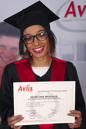 Apprenante secrétaire médicale diplômée